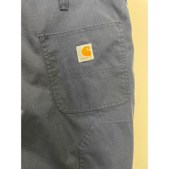 Carhartt 74533-33 Men's Navy Bicomponent Lightweight Work Pants Sz 36/32 - Picture 3 of 7